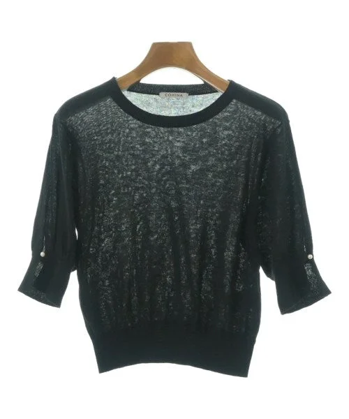 COHINA Sweaters Terry Blend Velvet Blend Canvas Blend