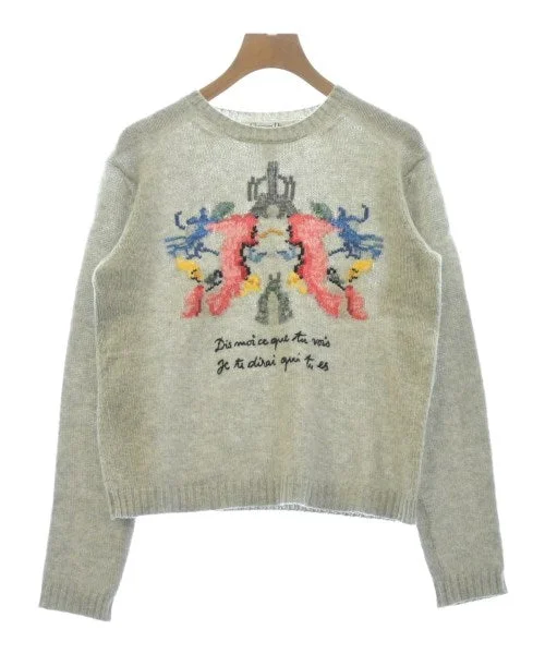 Christian Dior Sweaters Ribbed Striped Patterned