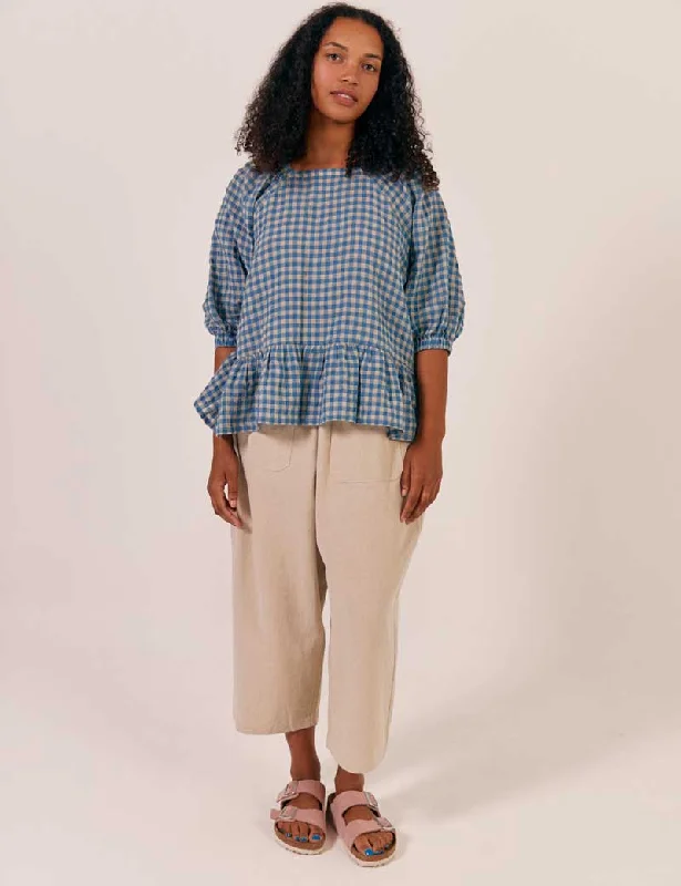 Sideline Mary Trousers Oat Trousers Vintage Classic
