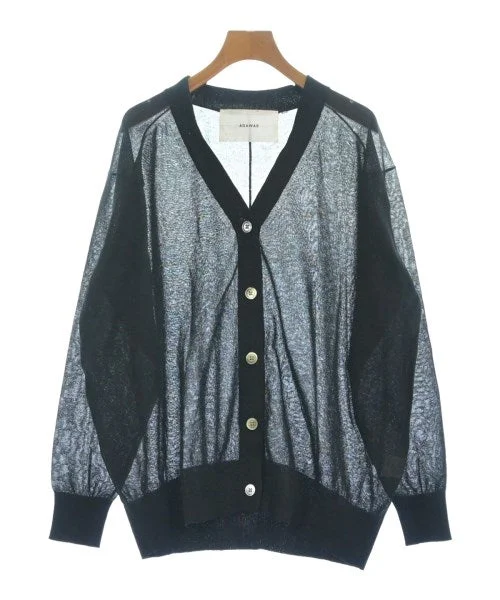 ADAWAS Cardigans Welt Pockets Slit Pockets Flap Pockets