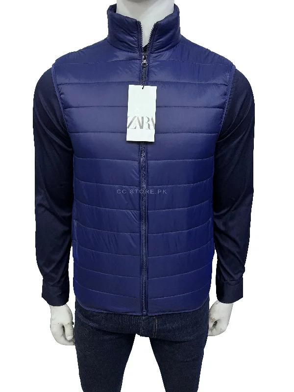 ZR Lightweight Sleeveless Puffer Blue Jacket (332) Satin Fabric Silk Fabric Chiffon Fabric ZR Lightweight Sleeveless Puffer Blue Jacket (332) Satin Fabric Silk Fabric Chiffon Fabric