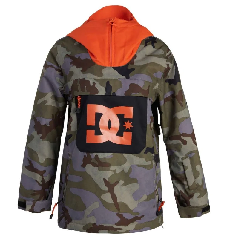 DC Junior's ASAP Anorak Jacket 2022 Zippered Front Buttoned Front Snap Front