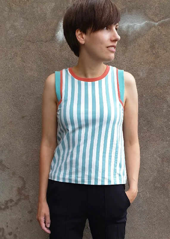 Geo Tank Top PDF Sewing Pattern seamless tank top