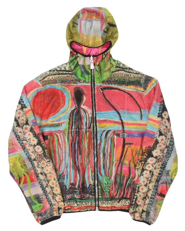 Josh Smith Reversible Fleece Jacket Snapped Jacket Toggled Jacket Drawstring Jacket Josh Smith Reversible Fleece Jacket Snapped Jacket Toggled Jacket Drawstring Jacket