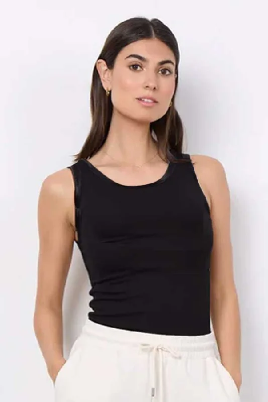 Organic Cotton Tank Ribbed neon tank top