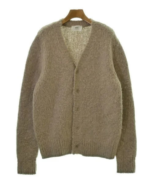 ami Cardigans Boat Neck Shawl Collar Notched Collar