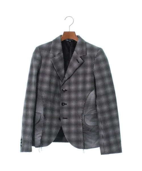 BLACK COMME des GARCONS Casual jackets Ribbed Jacket Pleated Jacket Ruffled Jacket