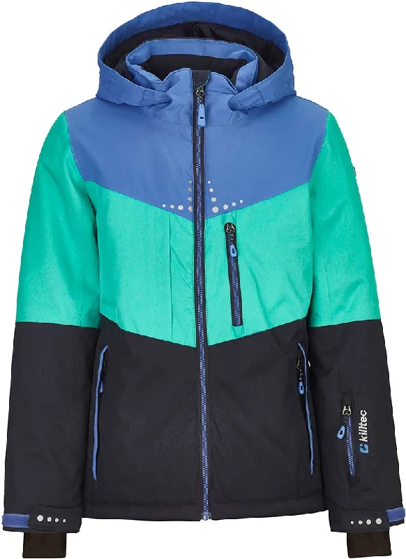 Killtec Junior Girl's Iolana Insulated Jacket 2019-2020 Plaid Jacket Tartan Jacket Houndstooth Jacket Killtec Junior Girl's Iolana Insulated Jacket 2019-2020 Plaid Jacket Tartan Jacket Houndstooth Jacket