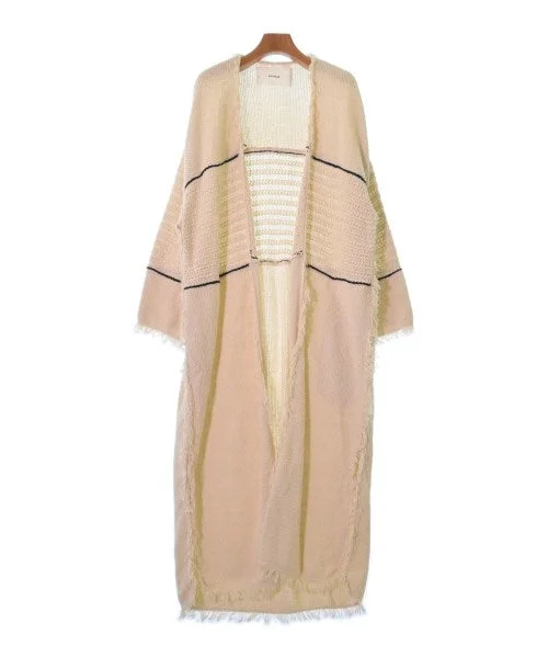 ADAWAS Cardigans Toggled Drawstring Belted